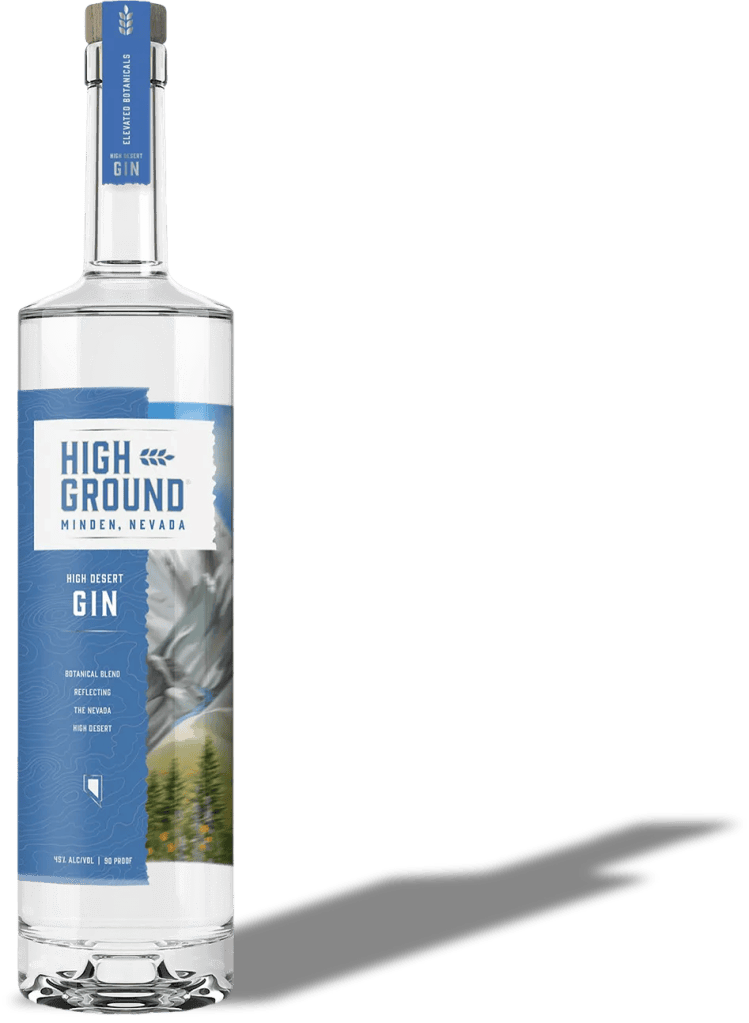 High Ground Gin Bottle